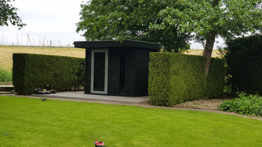 FotoEen maatwerk tuinhuis dat precies past